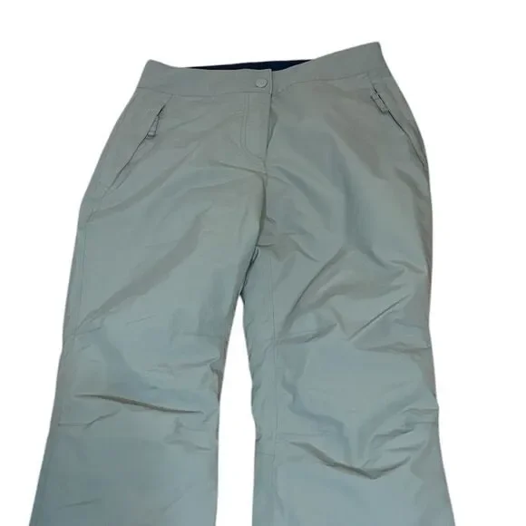 Ski Pants, Lands' End Women’s Grey, Snow pants, Small - Picture 3 of 11